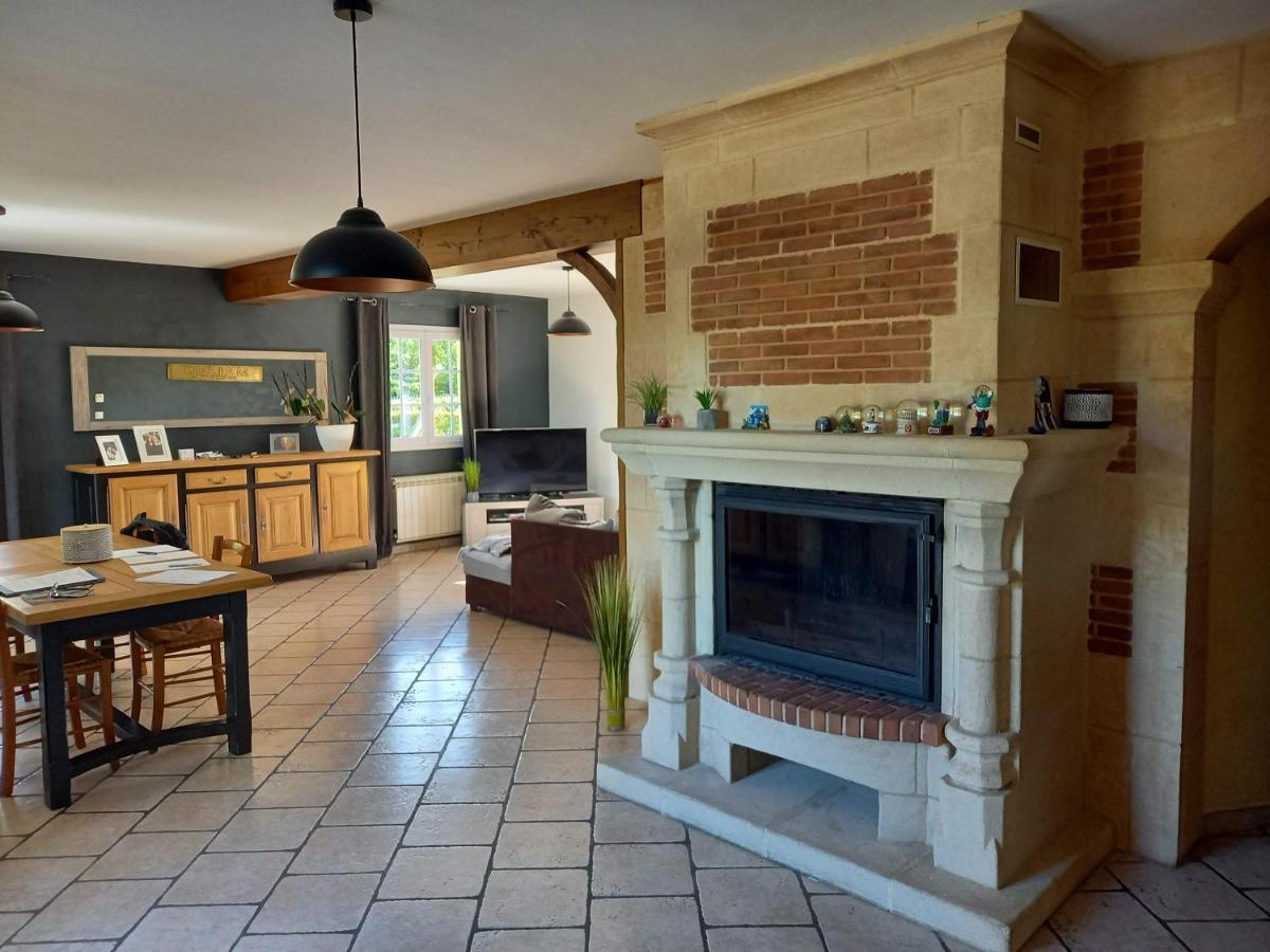 Les Bleuets Villa Mandeville-en-Bessin Exterior photo